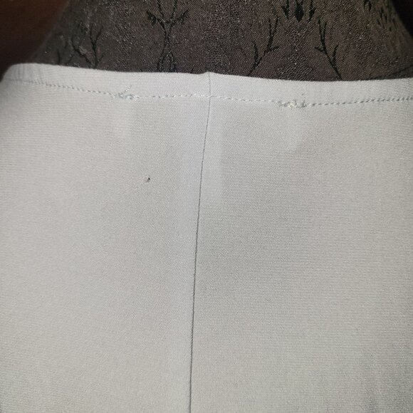 CHAUS New York Womens 1X Light Blue Zip-Front Tunic Top - Picture 3 of 7